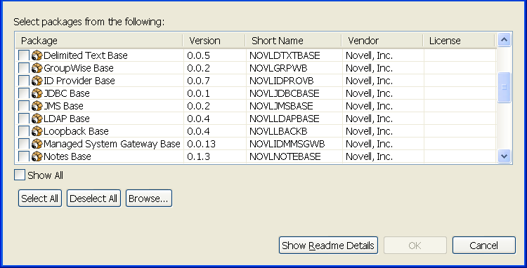 Packages to Import