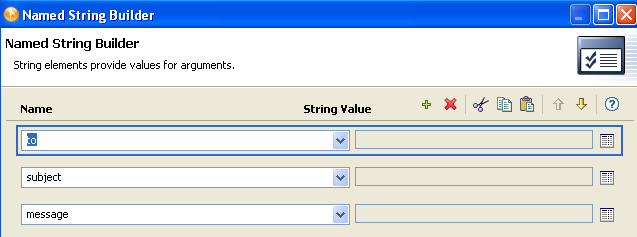 Named String Builder