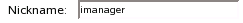 Certificate nickname