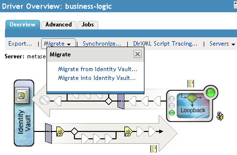 Migrate from Identity Vault