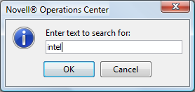 Dialog Box to find hosts