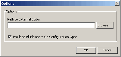 Options Dialog Box
