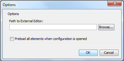 Options Dialog Box